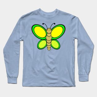 Pretty Butterfly Long Sleeve T-Shirt